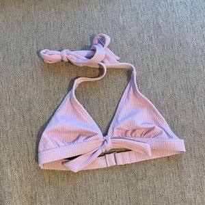 Purple bikini top